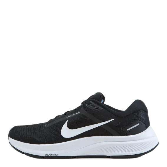 Air Zoom Structure 24 Women's Road Running Shoes BLACK/WHITE