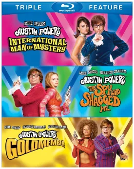 Austin Powers Triple Feature (International Man of Mystery / The Spy Who Shagged Me / Goldmember) [Blu-ray]
