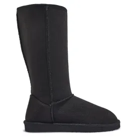 C711 – FAUX SHEARLING LINED CHUNKY MID CALF LENGTH