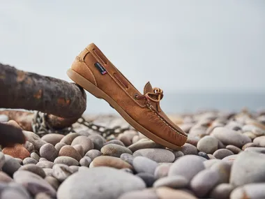 CLEARANCE - Olivia Lady G2 - Premium Nubuck Slip-On Deck Shoes.