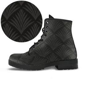 Combat Boots - Classic Pattern #103 | Unisex Boots, Custom Shoes, Hippie Boots, Lace Up Boots, 90s Boots, Women's Boots, Boots Men