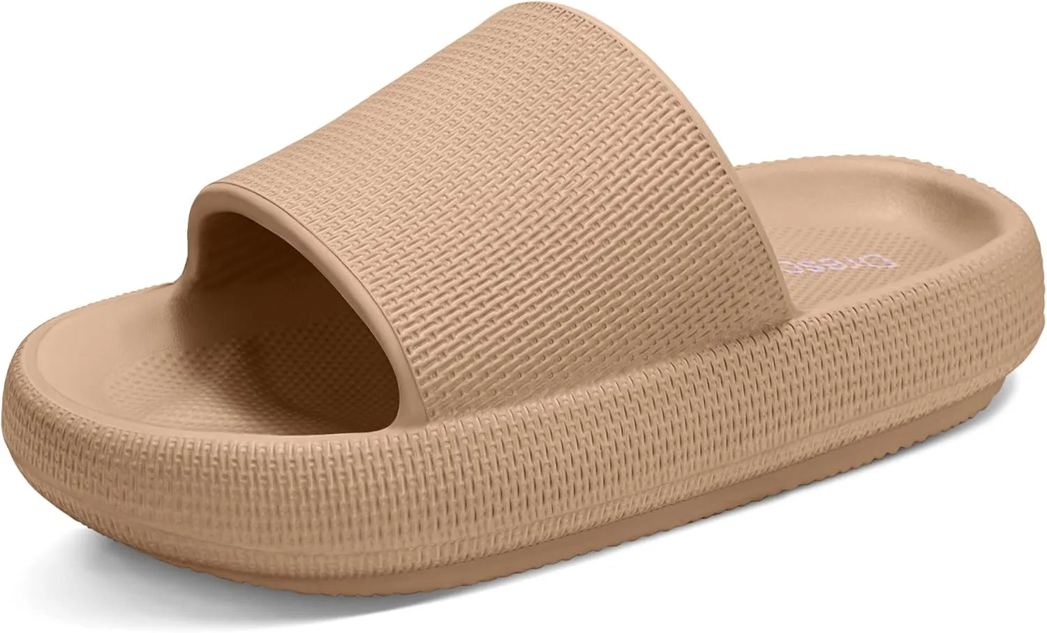 Dresofu Cloud Slippers for Women and Men Bathroom Sandals Non-Slip Pillow Slippers Cushioned Thick Sole Shower Slippers