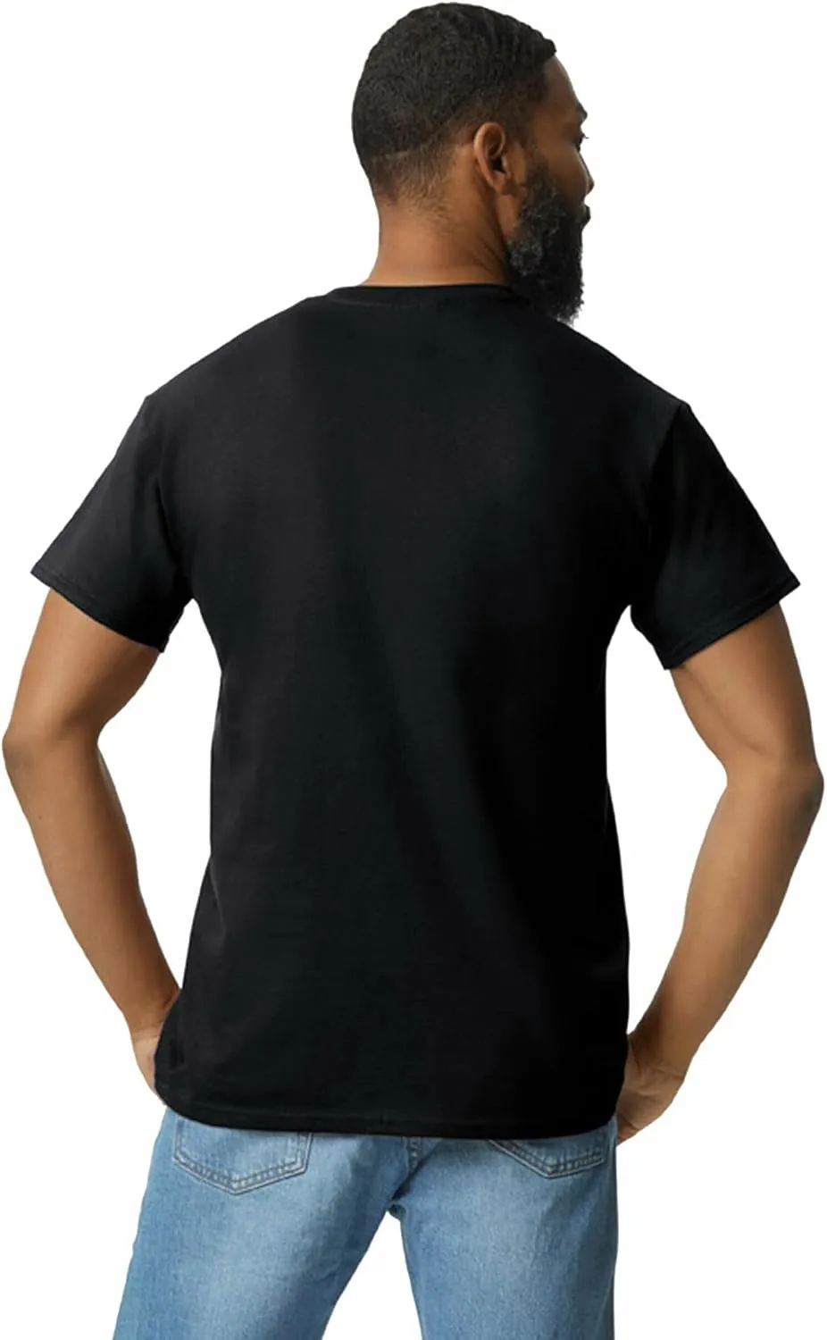 Gildan Unisex Adult Ultra Cotton T-Shirt with Pocket, Style G2300, 2-Pack