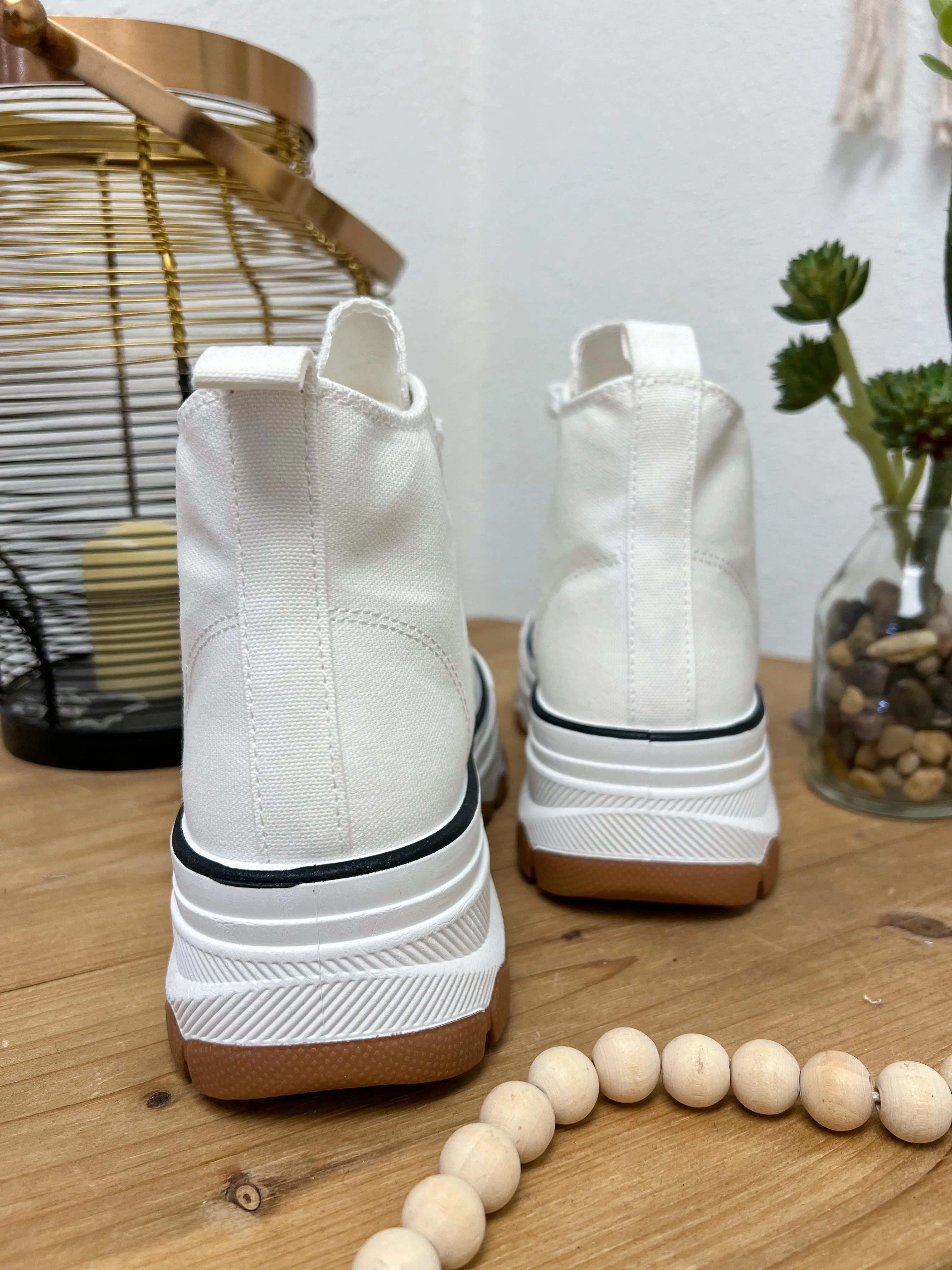 High Top Platform Sneakers
