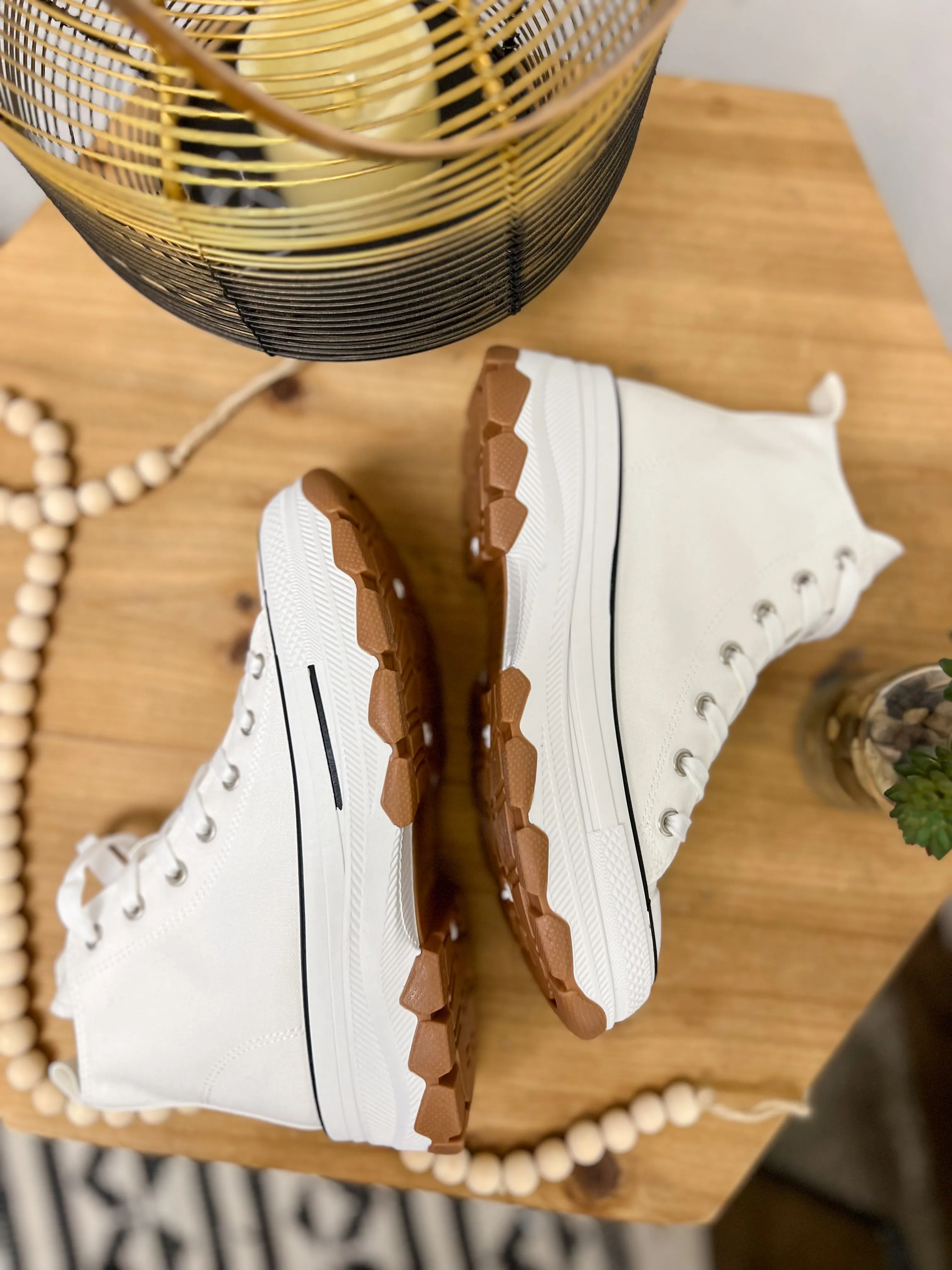 High Top Platform Sneakers