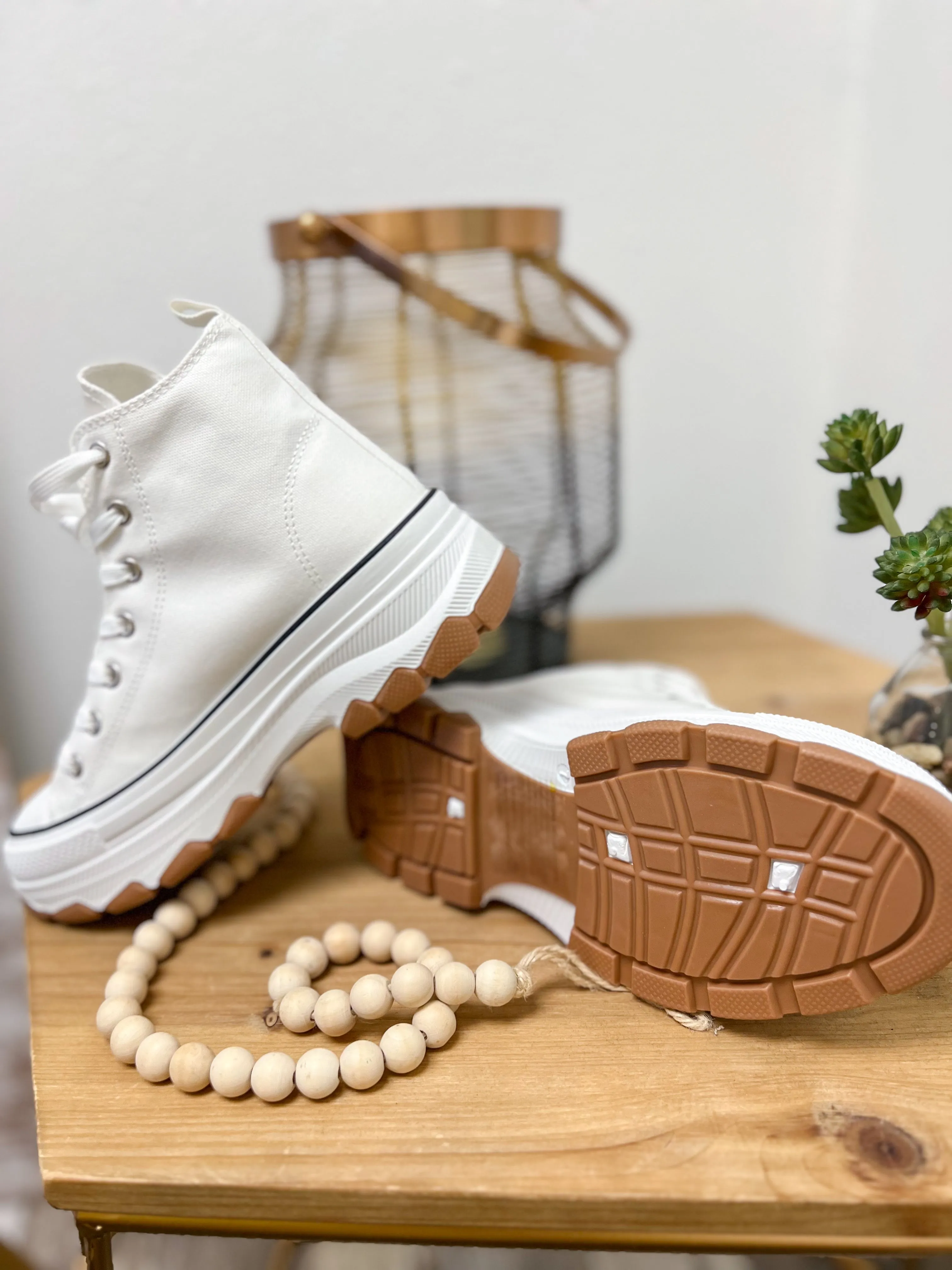 High Top Platform Sneakers