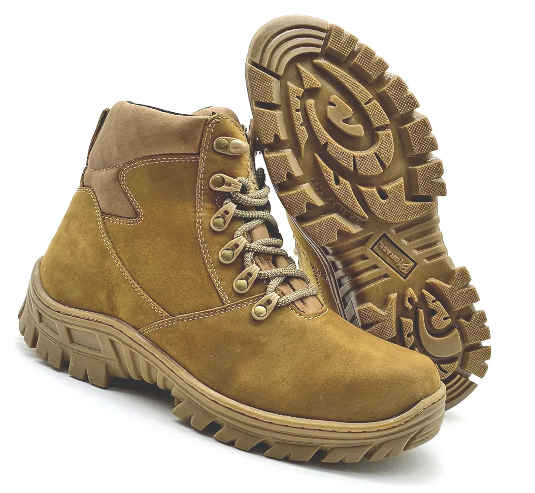 Hiking Boots Desert Sand Leather Combat Rock