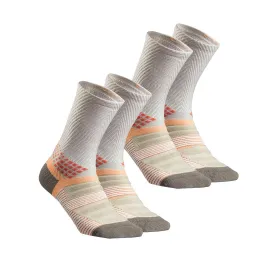 Hiking socks - Hike 900 High black - pack of 2 pairs