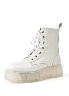 Laguerre Women's Leather Platform Boots