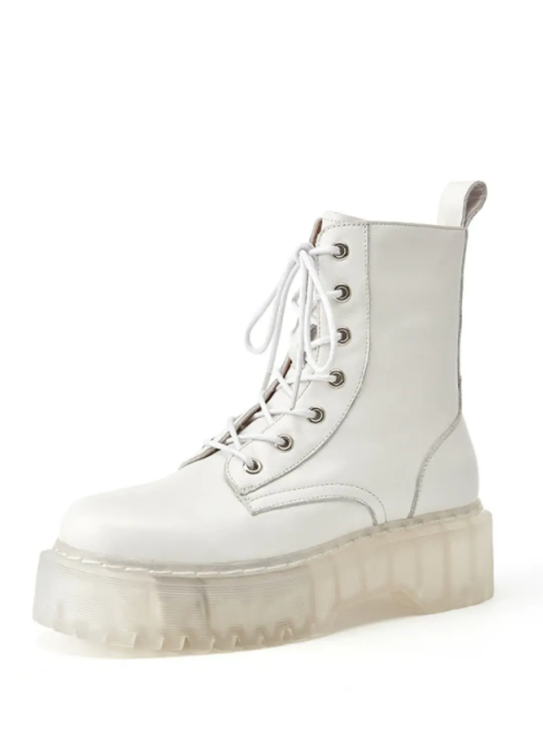 Laguerre Women's Leather Platform Boots