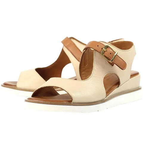 Lunar Ladies Wedge Sandals - Spring - Beige