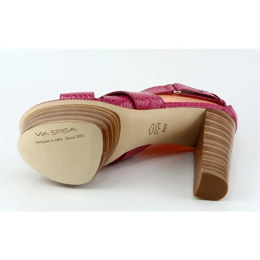 Mary Pink Via Spiga Platform Sandals