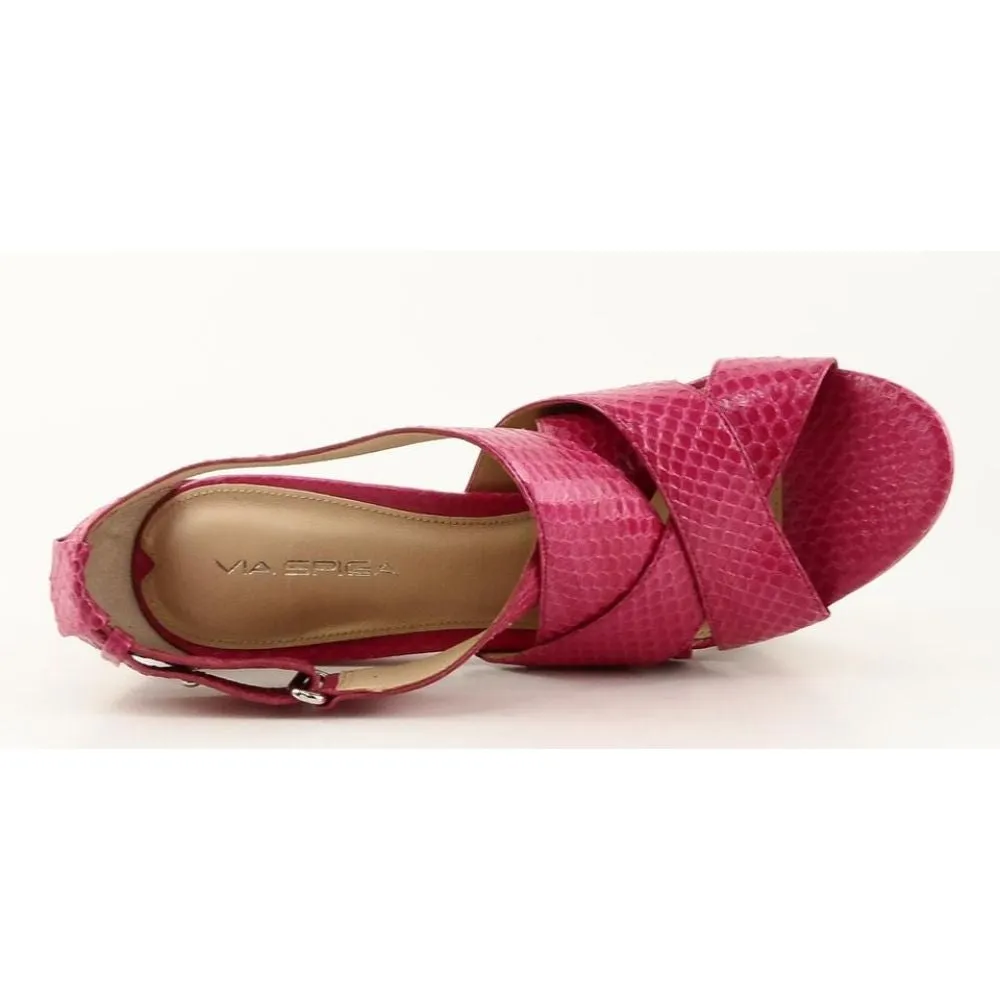 Mary Pink Via Spiga Platform Sandals