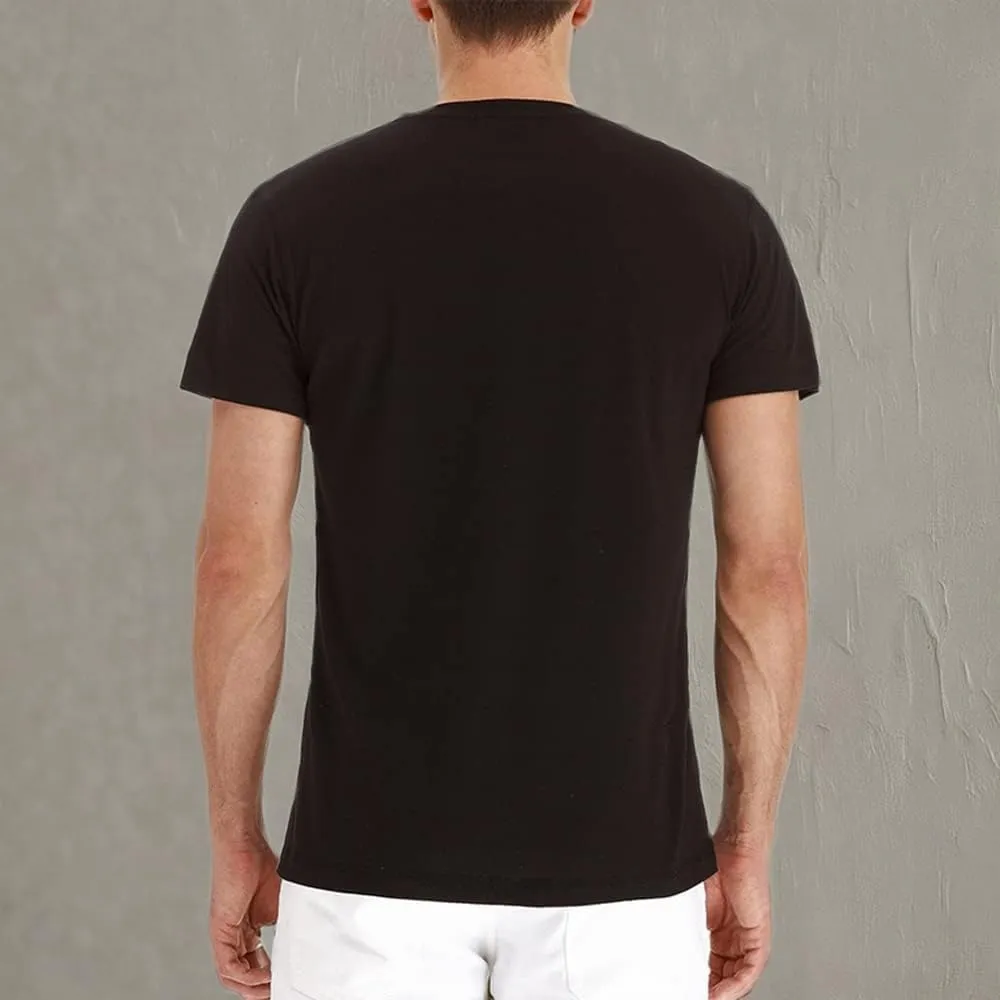 Mens Casual Short Sleeve Henley Shirts Fashion Button T Shirts with Pocket