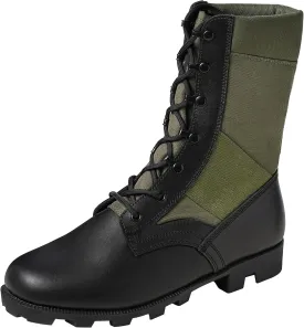 Men's Military Jungle Combat Boots 8 Inch Lightweight Motorcycle Tactical Boot Police Army Botas