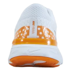 Nike React Infinity Run Flykni White/particle Grey-kumquat-ph