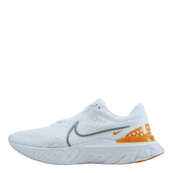 Nike React Infinity Run Flykni White/particle Grey-kumquat-ph