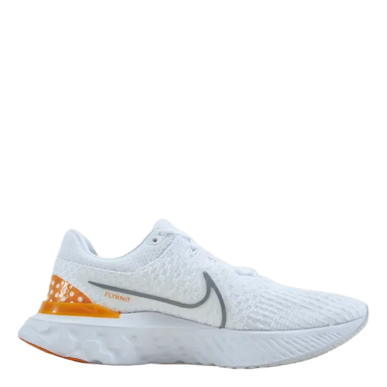 Nike React Infinity Run Flykni White/particle Grey-kumquat-ph
