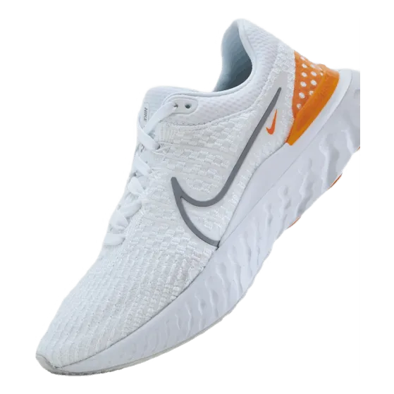 Nike React Infinity Run Flykni White/particle Grey-kumquat-ph