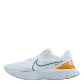 Nike React Infinity Run Flykni White/particle Grey-kumquat-ph