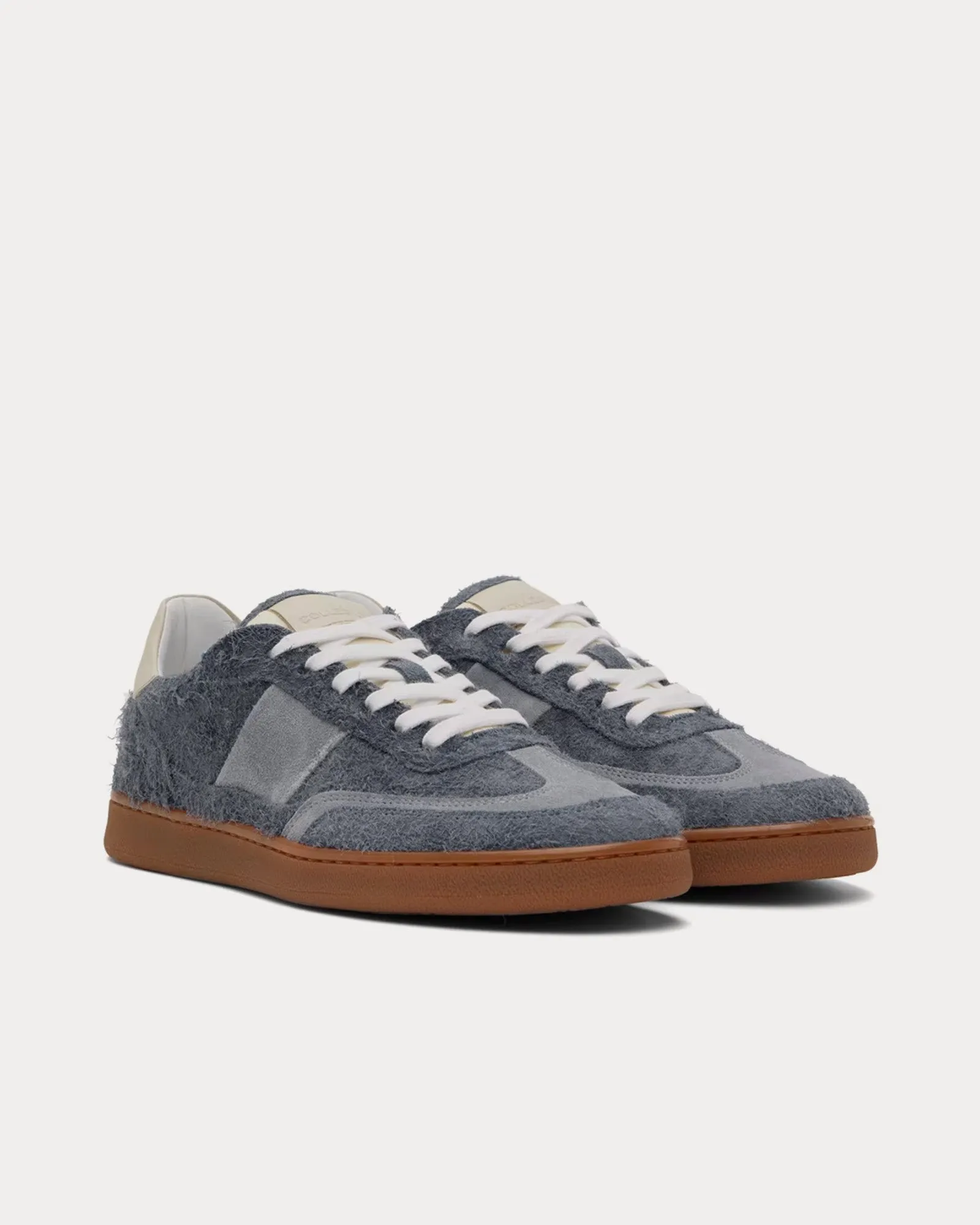 Pillar Court II Brushed Suede Pacific Blue Low Top Sneakers