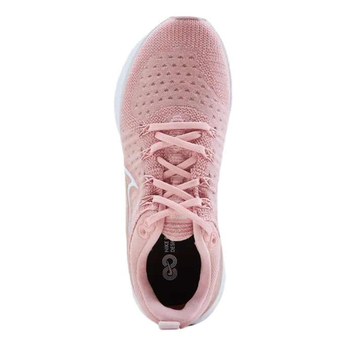 React Infinity Run Flyknit 2 Pink/White