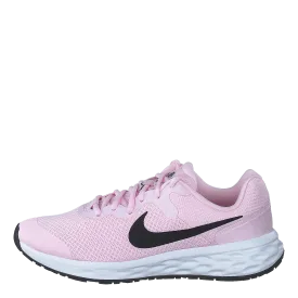 Revolution 6 Big Kids' Road Running Shoes PINK FOAM /BLACK