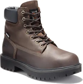 Timberland PRO Men's Direct Attach 6 Inch Steel Safety Toe Insulated Waterproof Work Boot