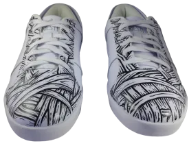 Triesti shoes: White Bandages