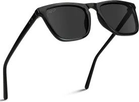WearMe Pro - Polarized Lens Square Modern Sunglasses for Men