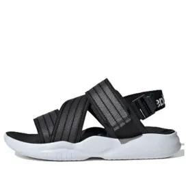 (WMNS) Adidas 90s Sandal Velcro Casual Sandals 'Black Grey White' -  EG7647